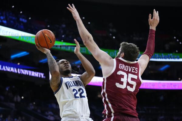 Whitmore sparks Villanova past Oklahoma in fantastic debut | AP News